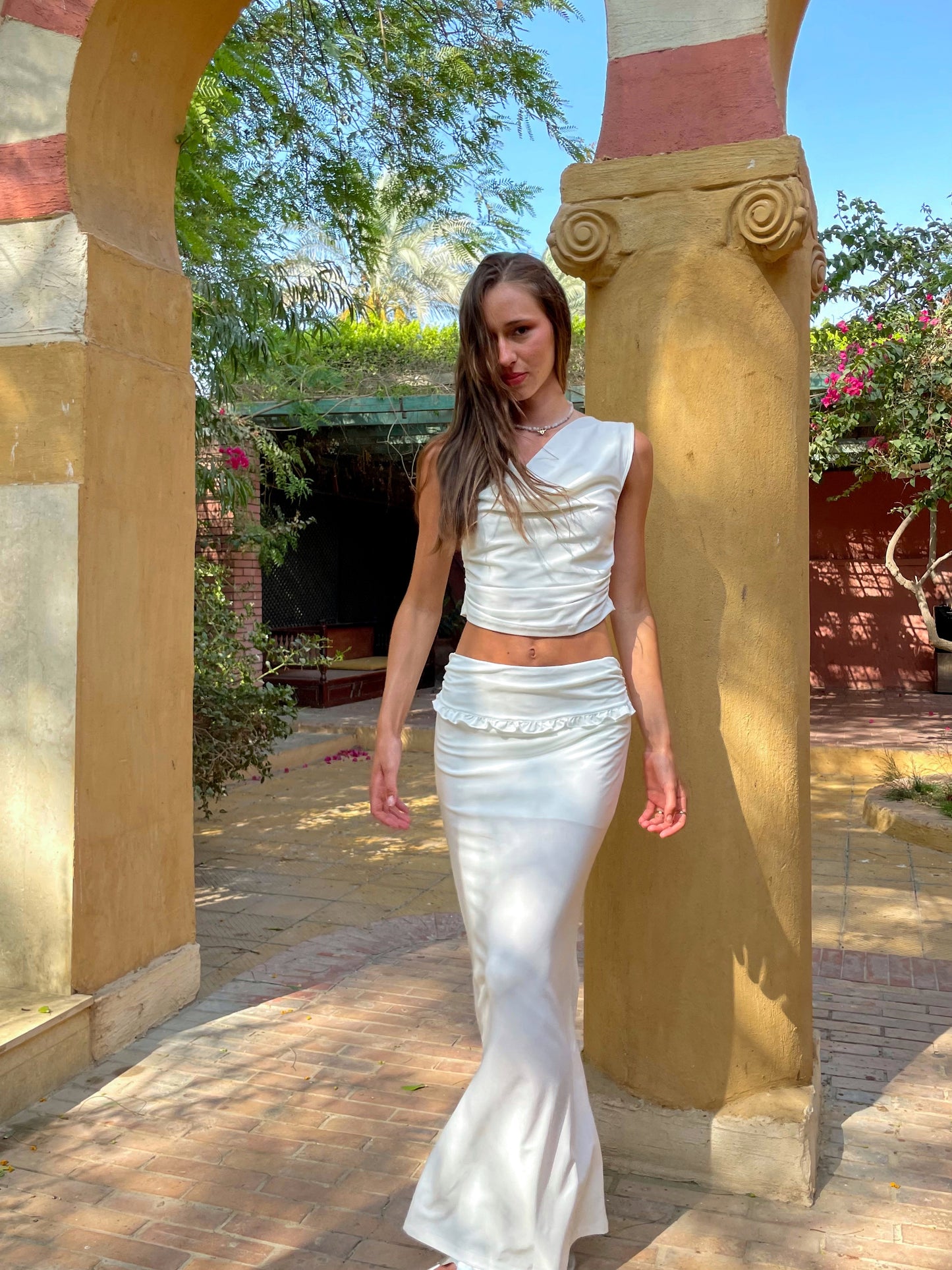 White Calista Set