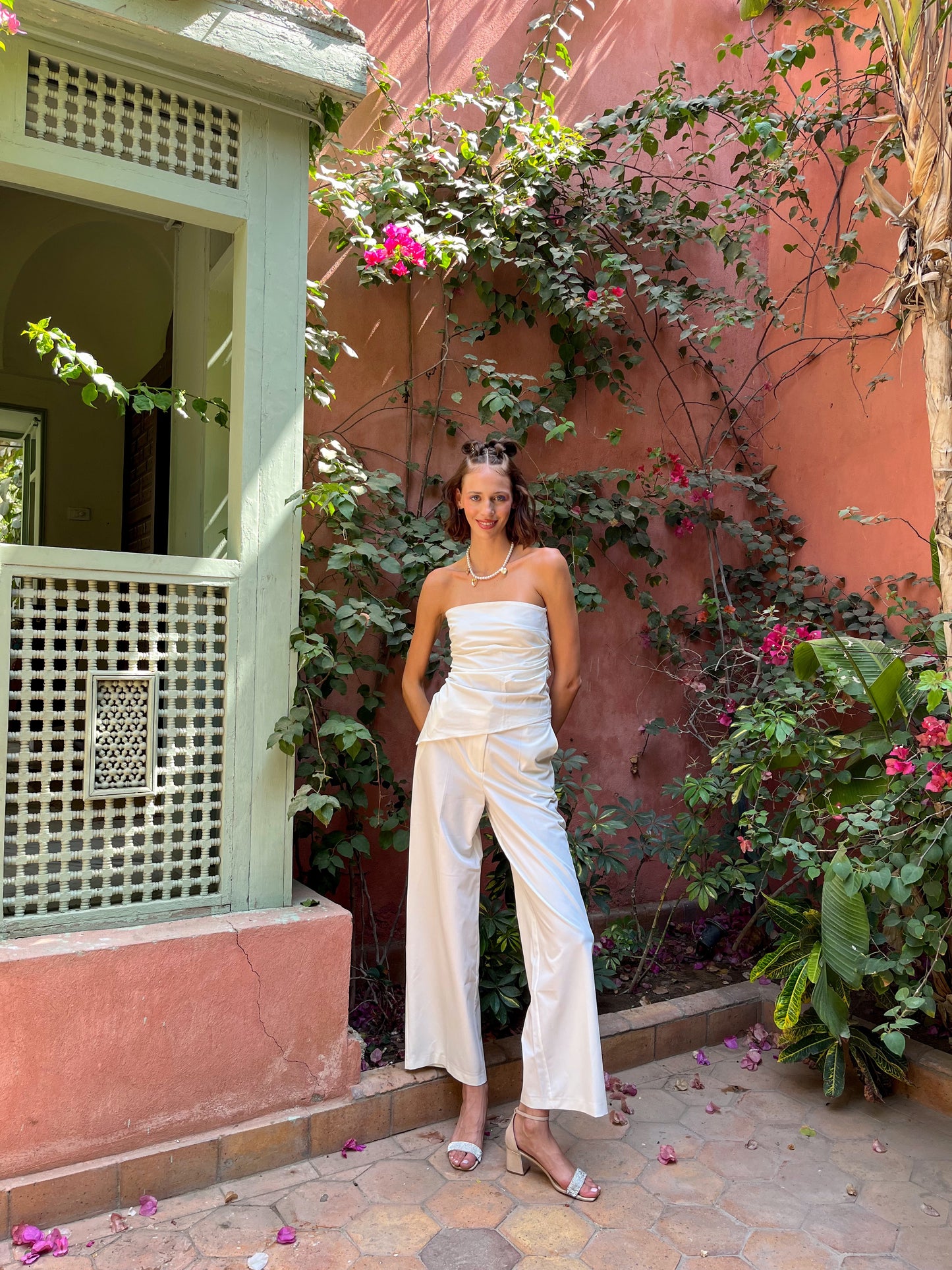 Vasia Formal Off-white Pants