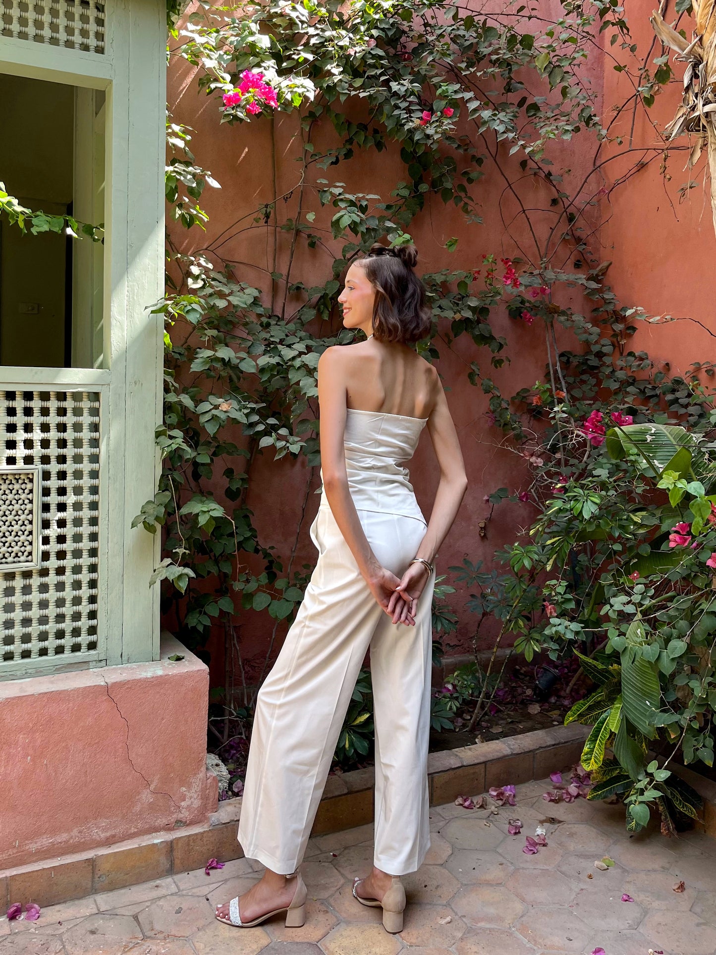 Vasia Formal Off-white Pants