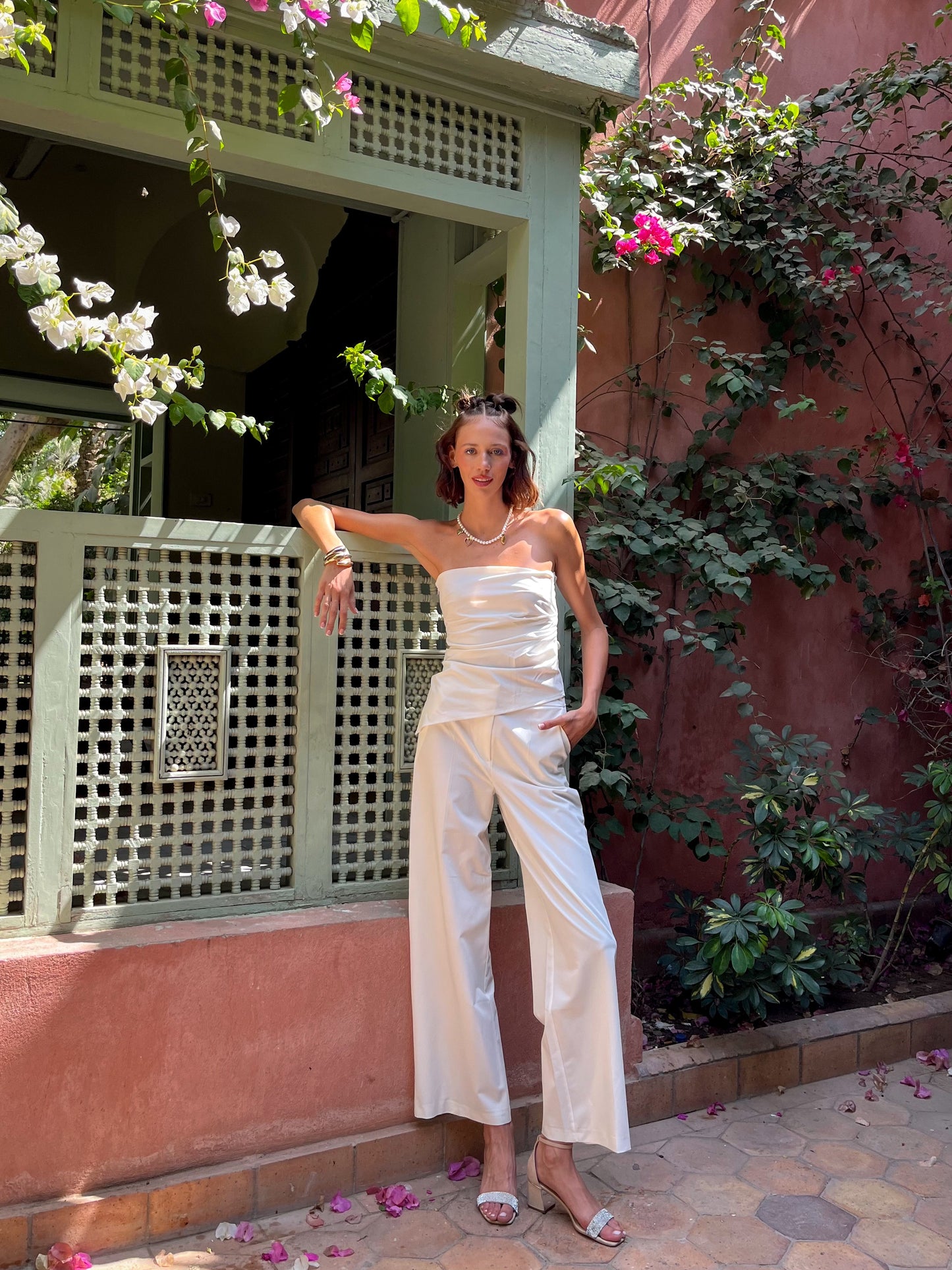Vasia Formal Off-white Pants
