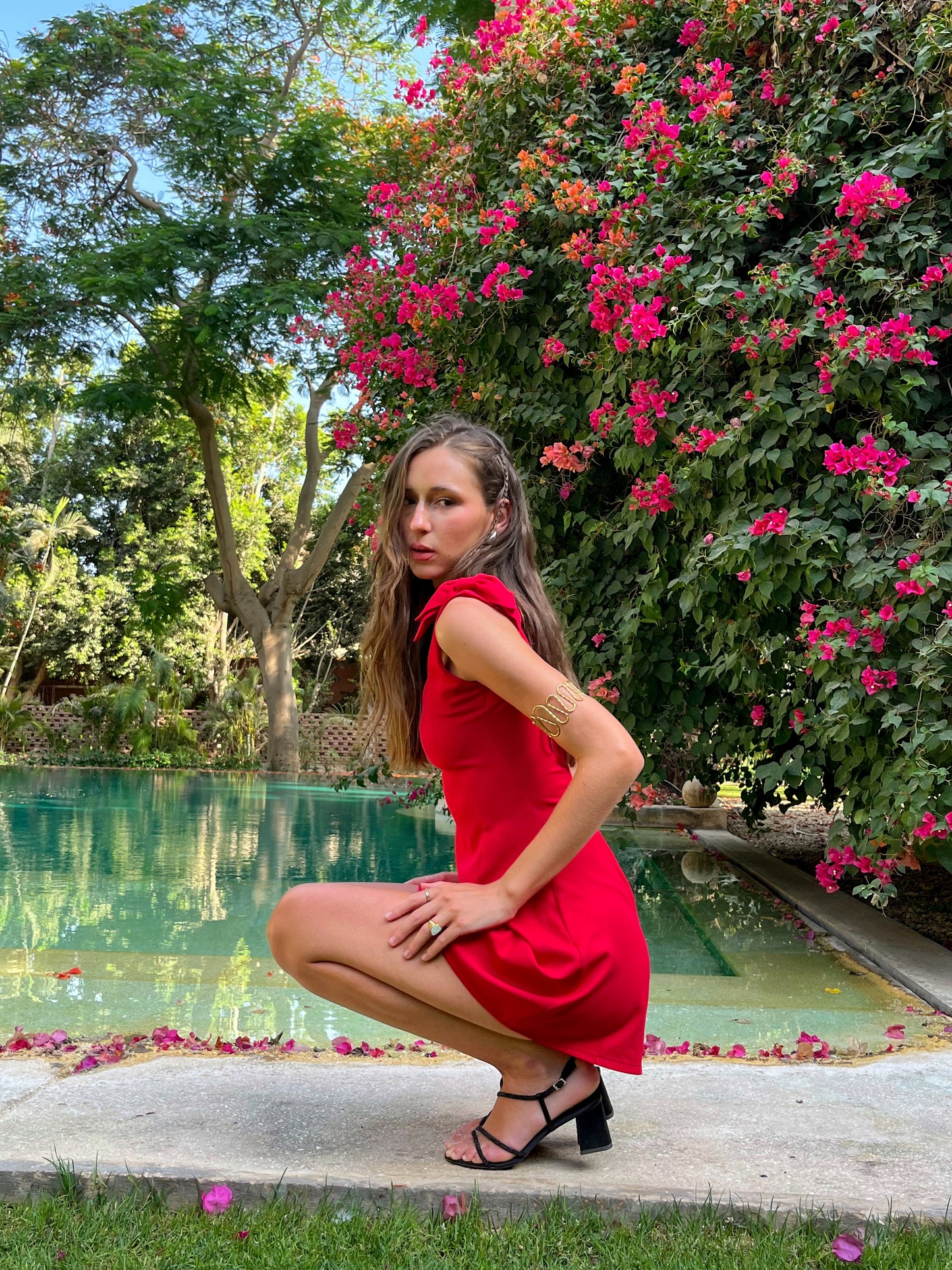 Cora Mini Red Dress