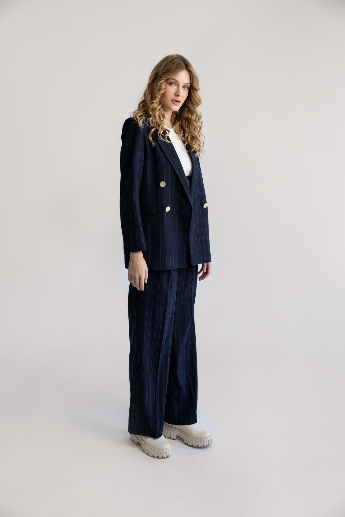 Jefa Striped Suit