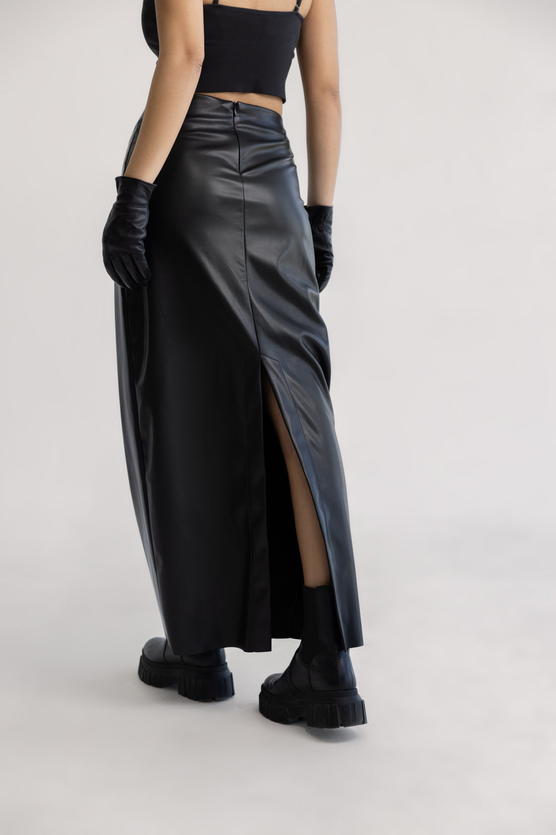 Nala Leather Skirt