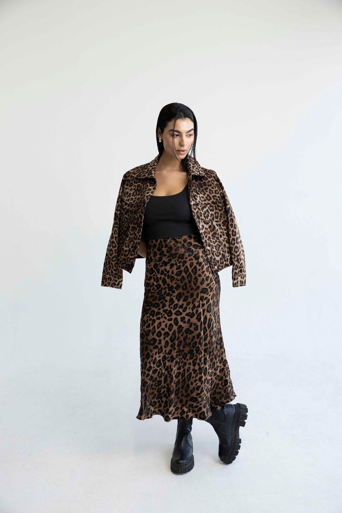 Lee Leopard Skirt