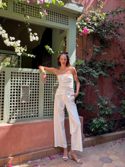 Vasia Formal Off-white Pants